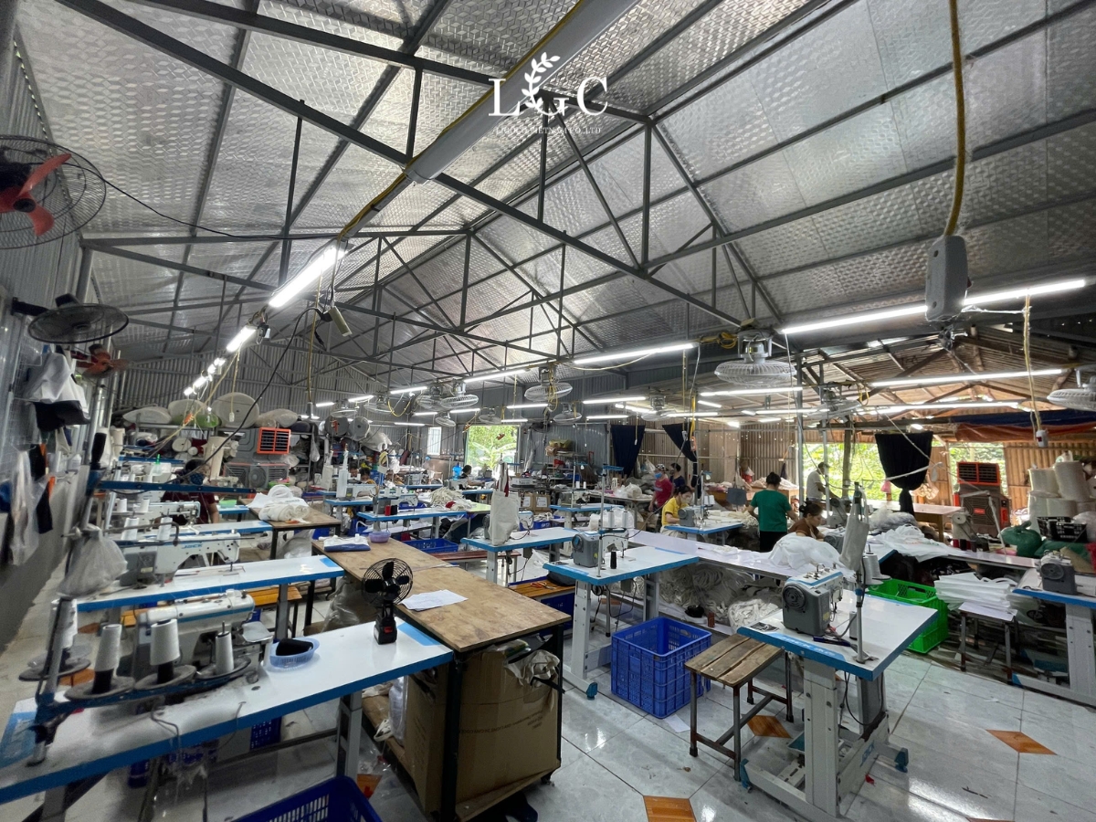 Xưởng sản xuất túi vải Ligoco