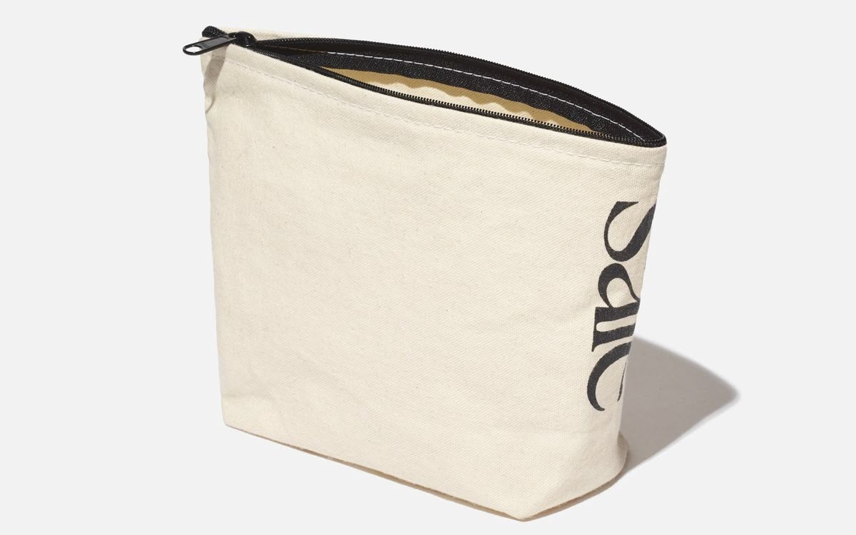 ví vải canvas chặt đáy