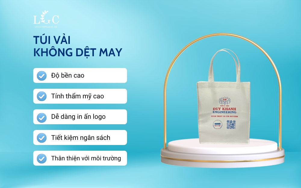 Ưu điểm của túi vải không dệt may
