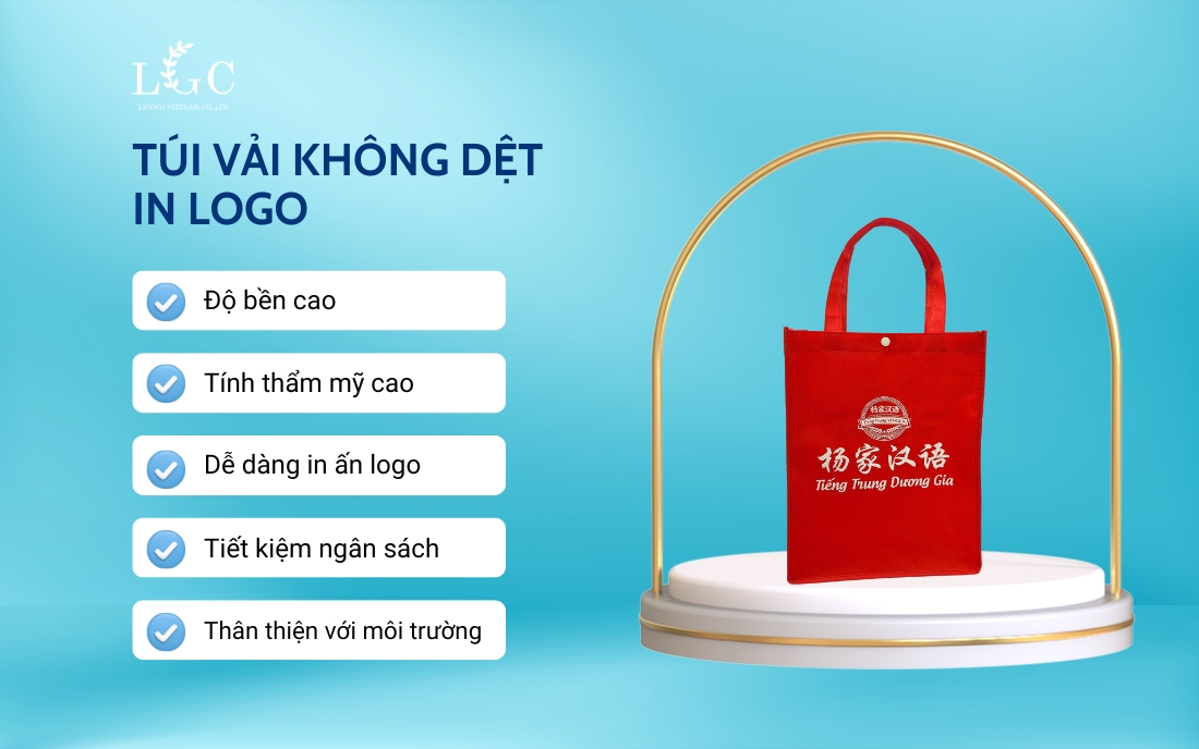 Ưu điểm của túi vải không dệt