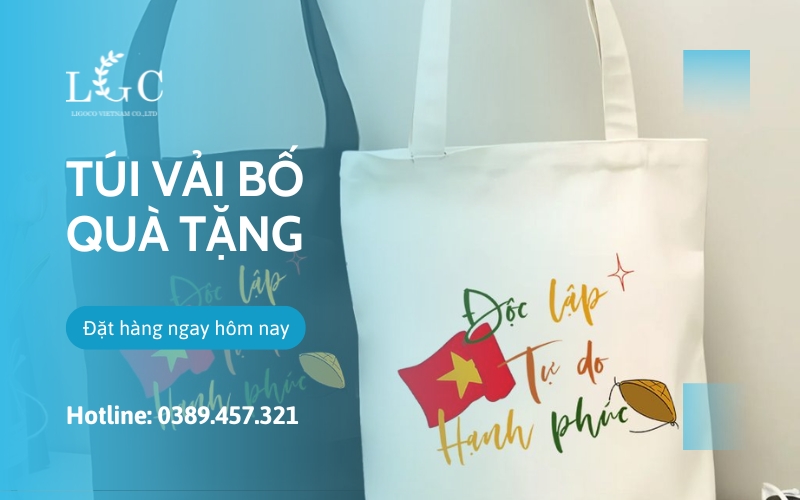 Túi vải bố quà tặng