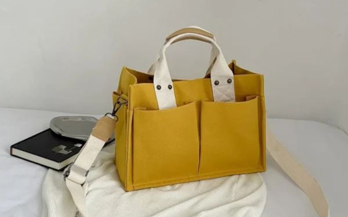 Túi xách vải canvas quai đeo