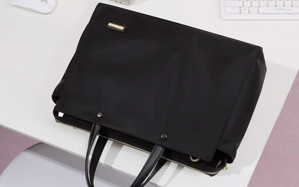 Túi canvas phối da PU đựng laptop