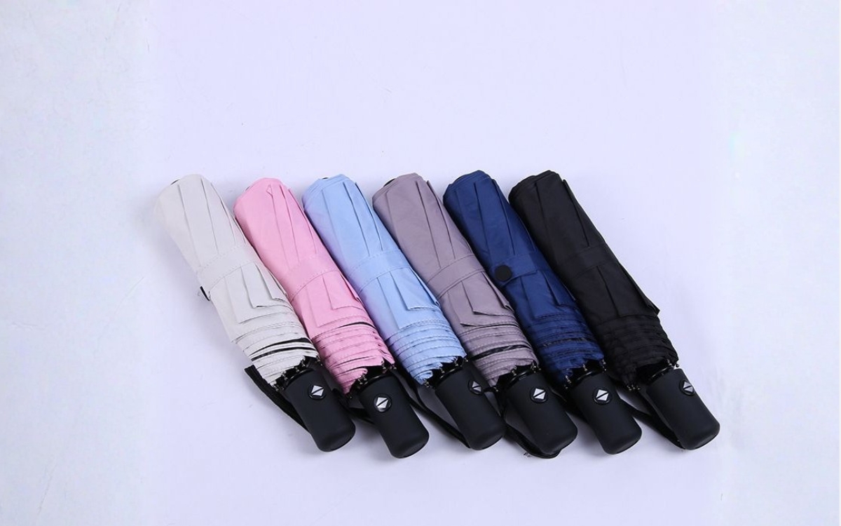 Mẫu ô gấp nhiều màu sắc