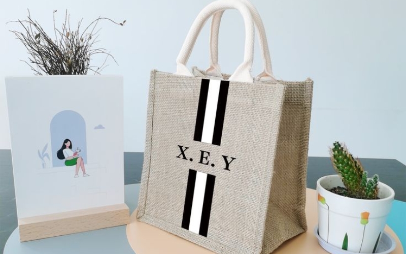 Túi vải đay quà tặng thương hiệu