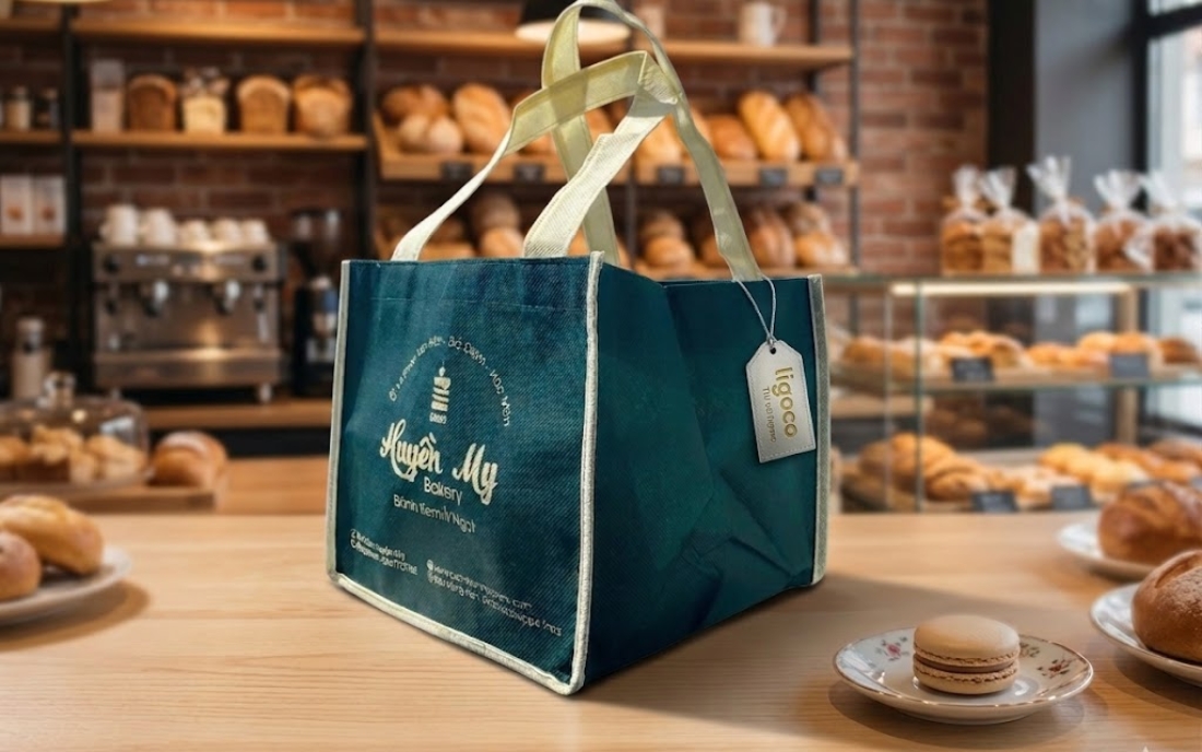 Túi vải không dệt phối màu