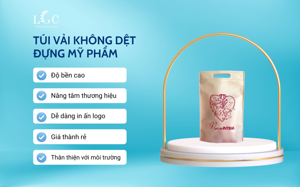 Ưu điểm của túi vải không dệt