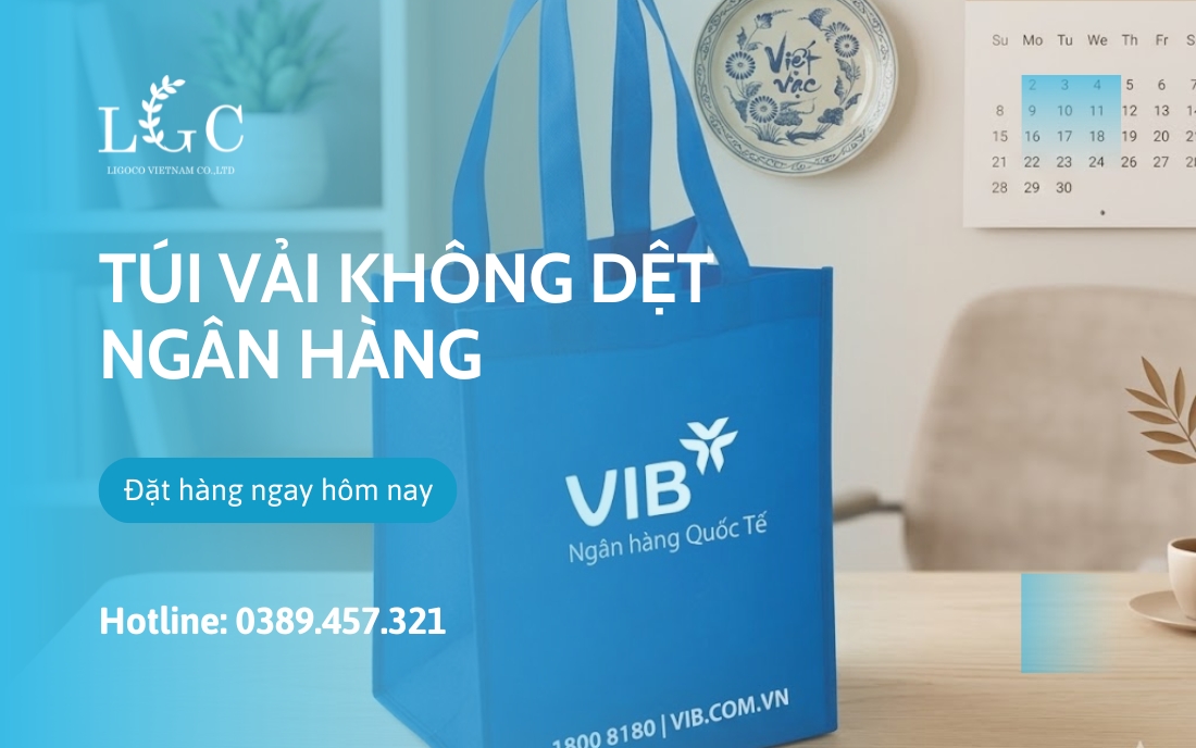 Túi vải không dệt ngân hàng