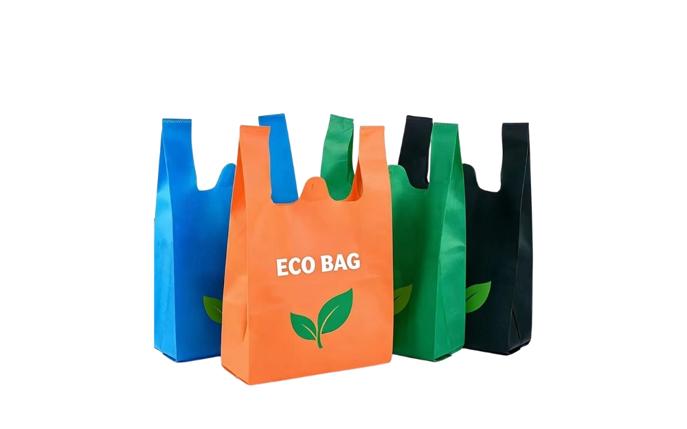 Túi vải không dệt đựng đồ đa dạng màu sắc