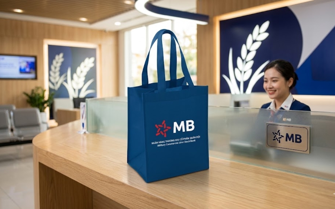 Túi vải không dệt in logo