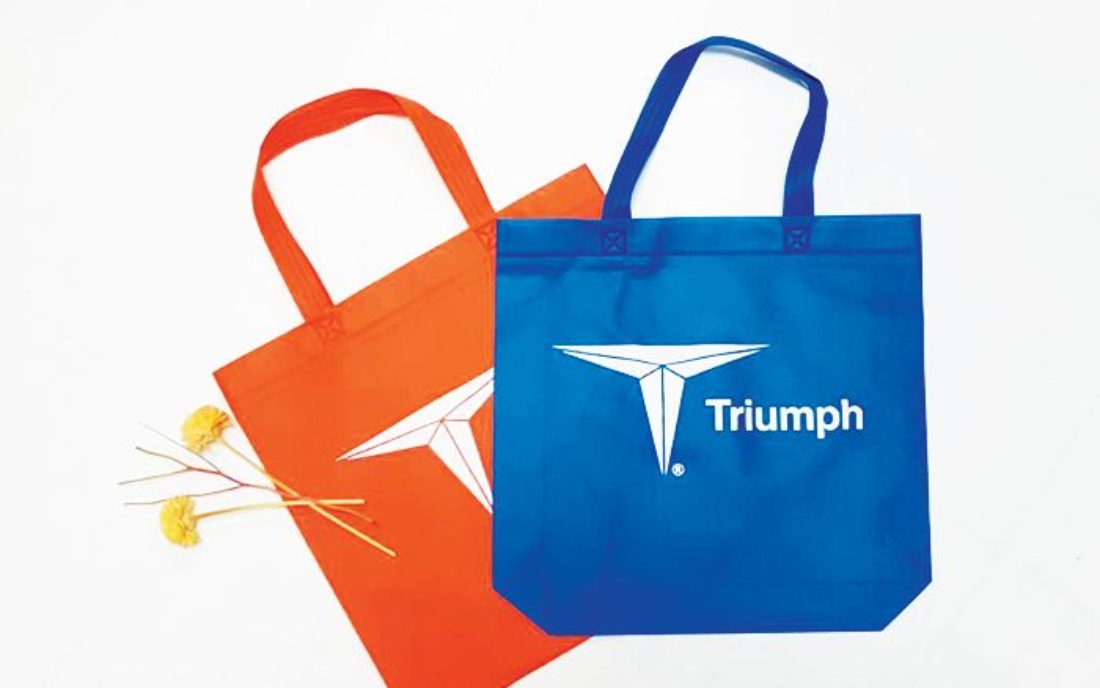 Mẫu túi vải không dệt chặt đáy thời trang