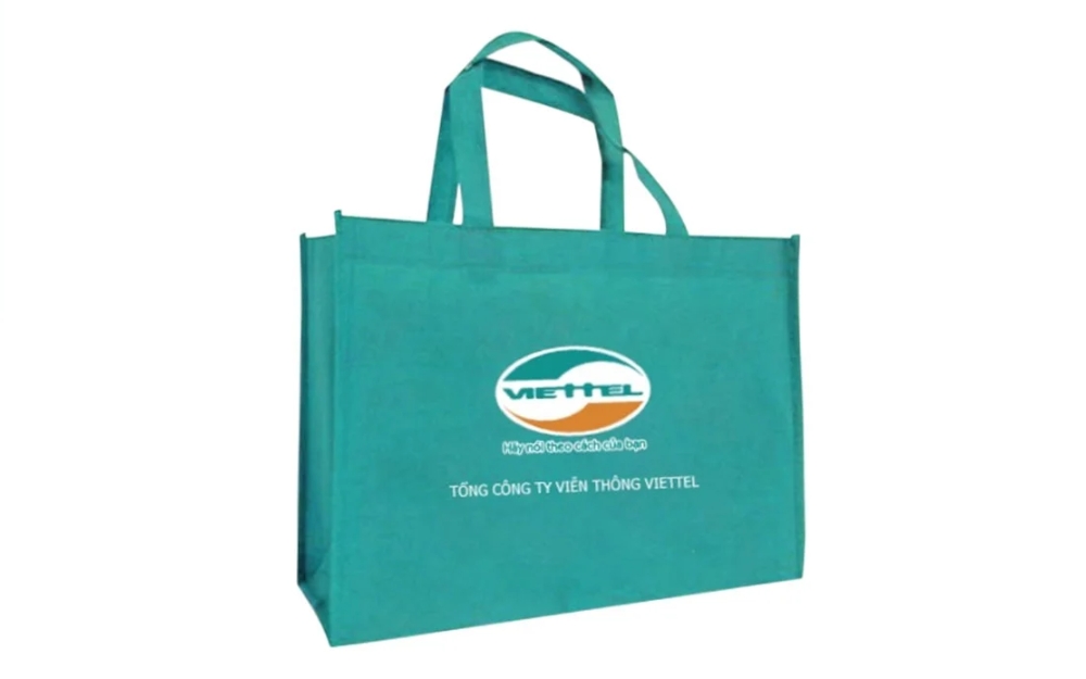 Túi vải không dệt in logo thương hiệu điện thoại