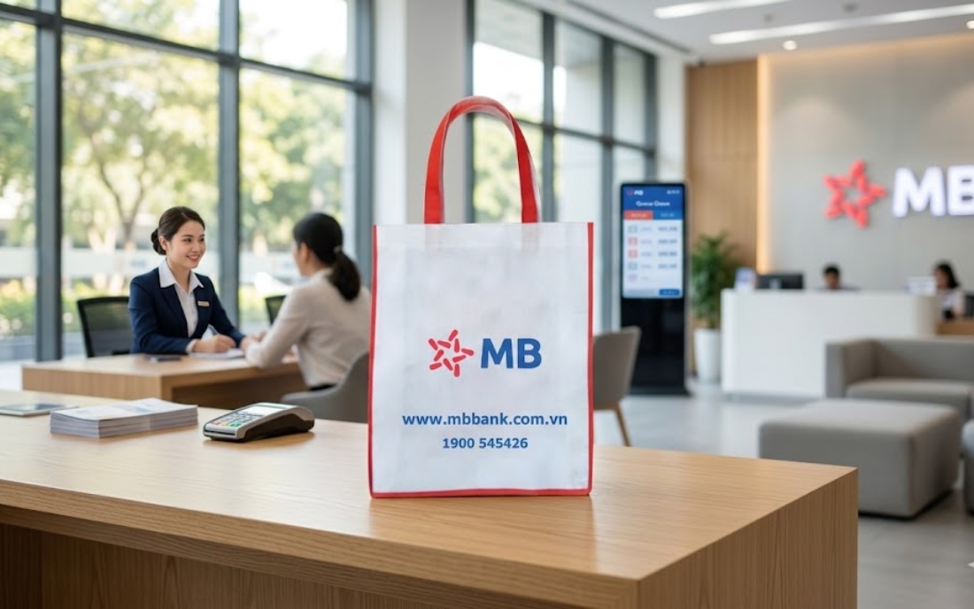 Túi vải không dệt in logo