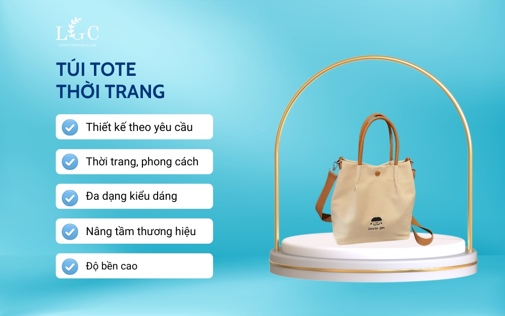 Ưu điểm của túi tote thời trang