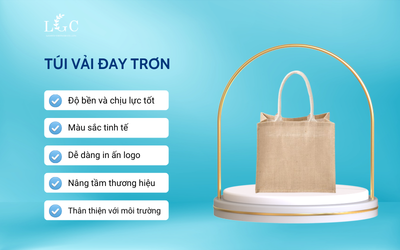 Ưu điểm của túi vải trơn