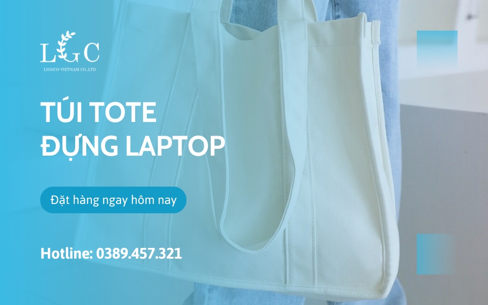 Túi tote đựng laptop