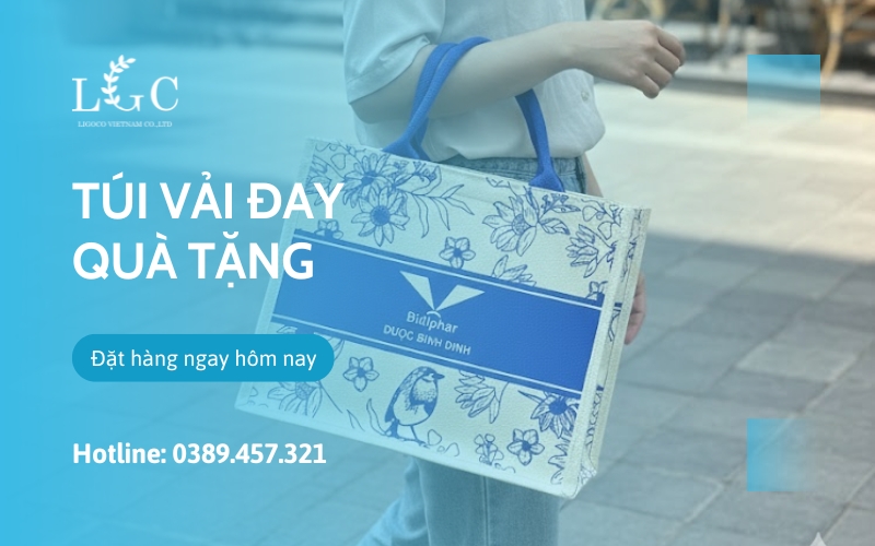 Túi vải đay quà tặng
