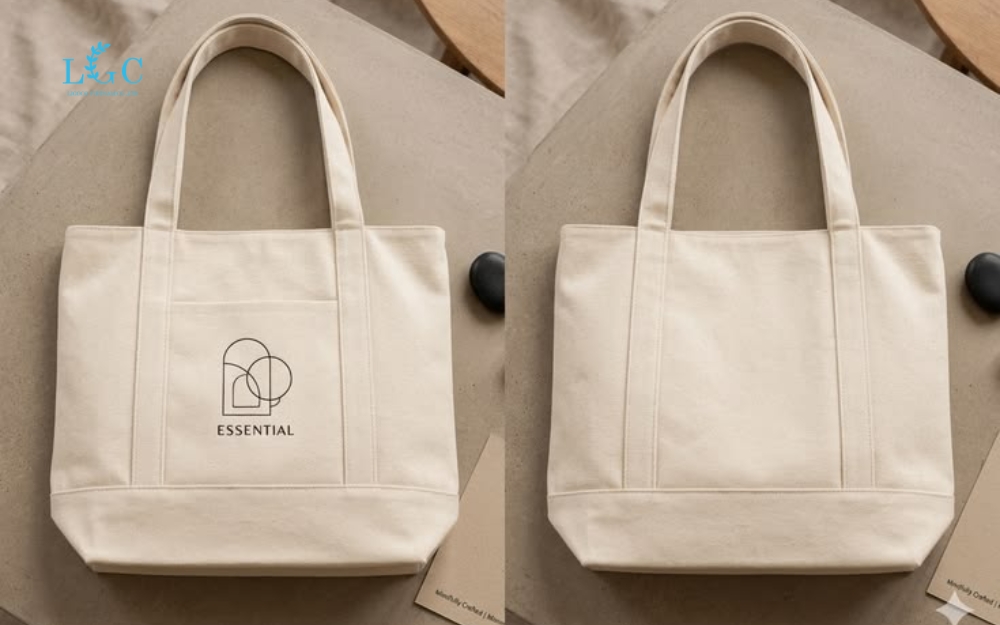 Mẫu túi tote chặt đáy