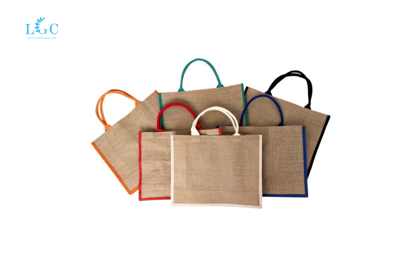 Túi vải đay viền vải canvas