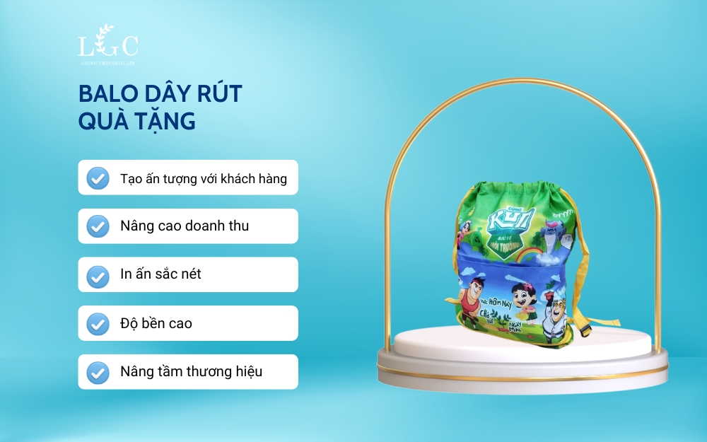 Ưu điểm của balo dây rút quà tặng