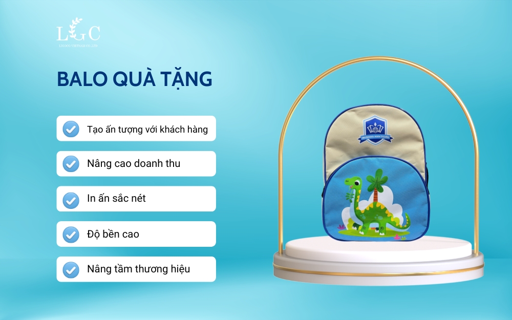 Ưu điểm của balo quà tặng