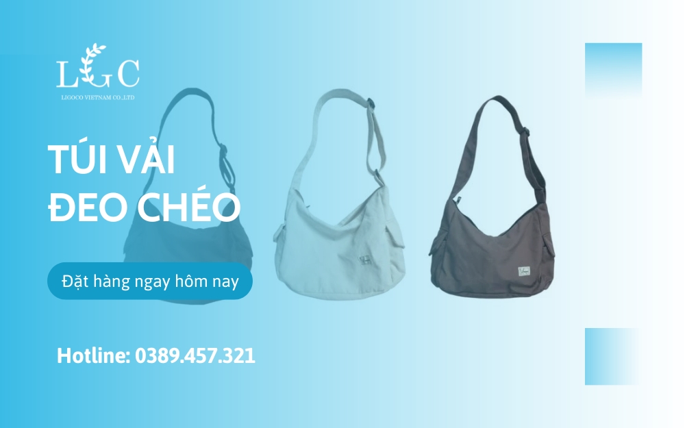 Túi vải đeo chéo